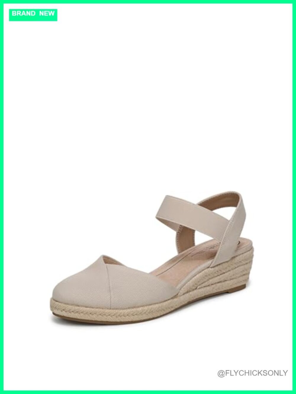Women's Kimmie Espadrille Wedge Sandals Canvas Comfort Ankle Strap